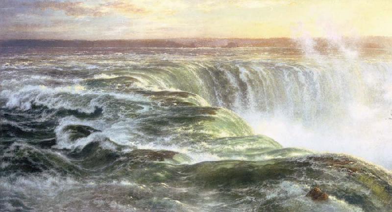 Louis Remy Mignot Niagara Spain oil painting art